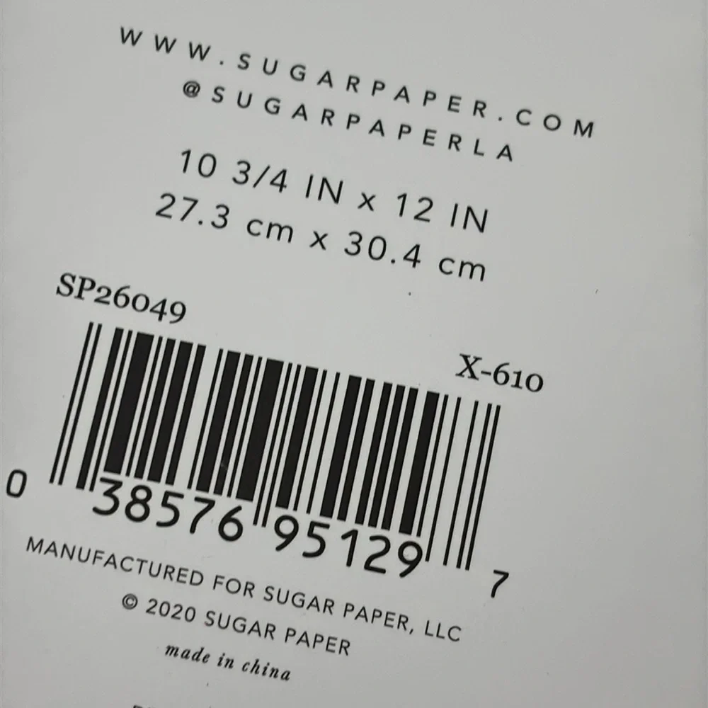 Sugar Paper Cream 3 Ring Binder with Divider Tabs